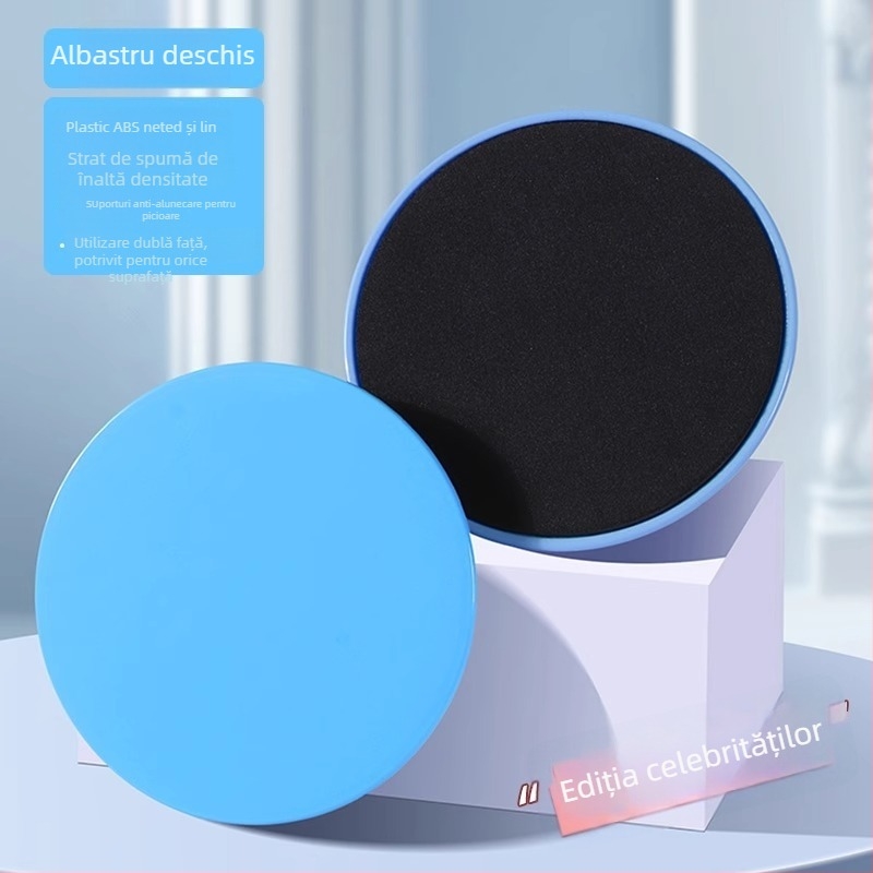 Disc Pilates cu alunecare pentru yoga și fitness; antrenor pentru picioare pentru subțierea și modelarea coapselor; exerciții pentru partea exterioară a coapselor