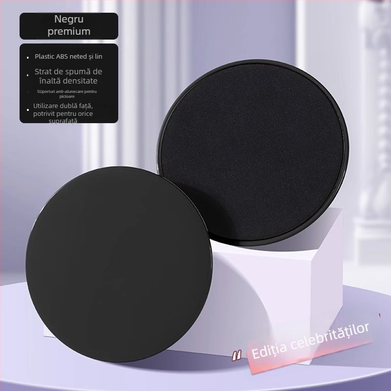 Disc Pilates cu alunecare pentru yoga și fitness; antrenor pentru picioare pentru subțierea și modelarea coapselor; exerciții pentru partea exterioară a coapselor