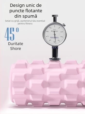 Rolă de spumă pentru yoga, material din floare de mătase – relaxare musculară și masaj la picioare