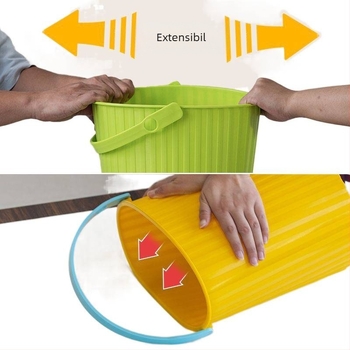 Scaun-găleată din plastic cu capac, pentru uz casnic (Brand: Unique; Lansare: 2023; Fără import)