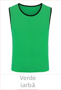 Vesta de antrenament pentru fotbal, cu țesătură plasă respirabilă (Spandex/Lycra), unisex, pentru copii și adulți, potrivită pentru fotbal