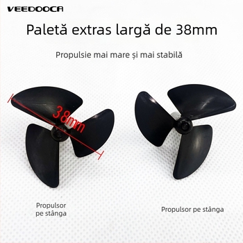 Motor DC pentru barcă - Putere înaltă, Viteză mare, Garnitură etanșă impermeabilă (12-24V; material: metal cu mișcare din cupru pur; etichetă privată licențiată: Da)