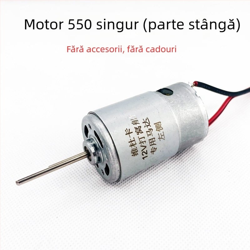 Motor DC pentru barcă - Putere înaltă, Viteză mare, Garnitură etanșă impermeabilă (12-24V; material: metal cu mișcare din cupru pur; etichetă privată licențiată: Da)