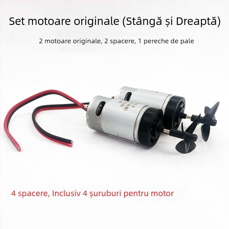 Motor DC pentru barcă - Putere înaltă, Viteză mare, Garnitură etanșă impermeabilă (12-24V; material: metal cu mișcare din cupru pur; etichetă privată licențiată: Da)