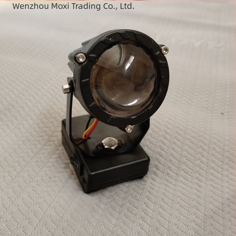 Frontala pentru pescuit noaptea — alimentare cu baterie Li, fascicul puternic, design cu bandă pentru cap, Xiaoduo