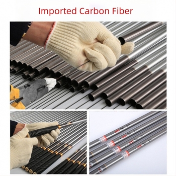 Set de undițe din carbon – ultra-ușoare, ultra-dure, multipozițion pentru crap și crucian