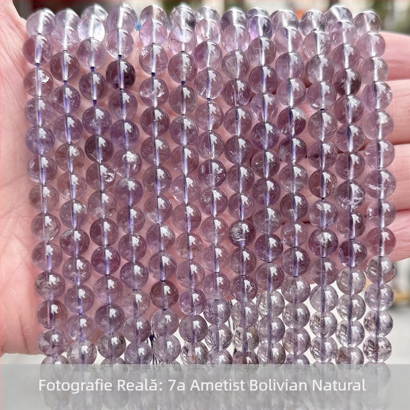 Mărgele libere din ametist – cristal – Stil: Nine Fire – Brand: Crystal Gift – Ambalare: vrac – Lansare: Vara 2024