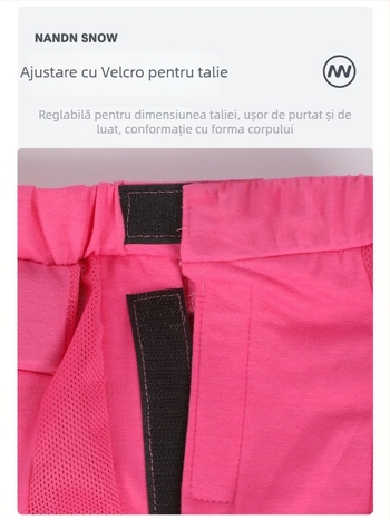 Sealde Pantaloni protecție pentru șolduri copii – purtare internă, EVA, respirabili, pentru schi și role