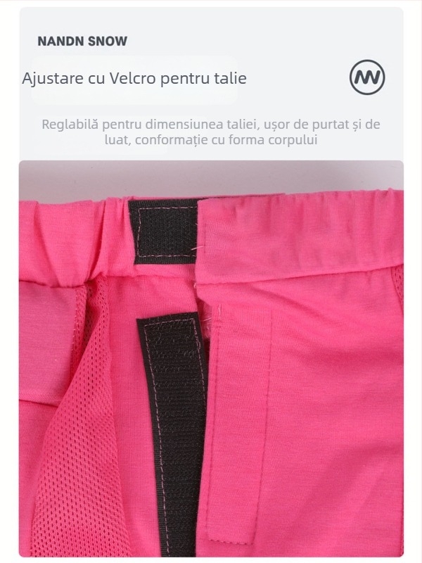 Sealde Pantaloni protecție pentru șolduri copii – purtare internă, EVA, respirabili, pentru schi și role