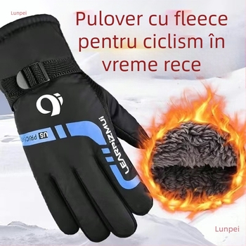 Mănuși de schi pentru bărbați, material nailon, marcă Hazy, adulți