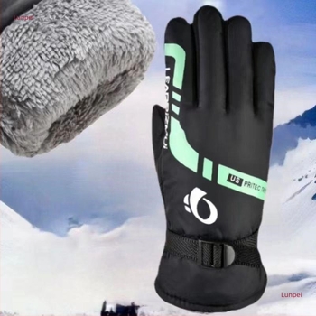 Mănuși de schi pentru bărbați, material nailon, marcă Hazy, adulți