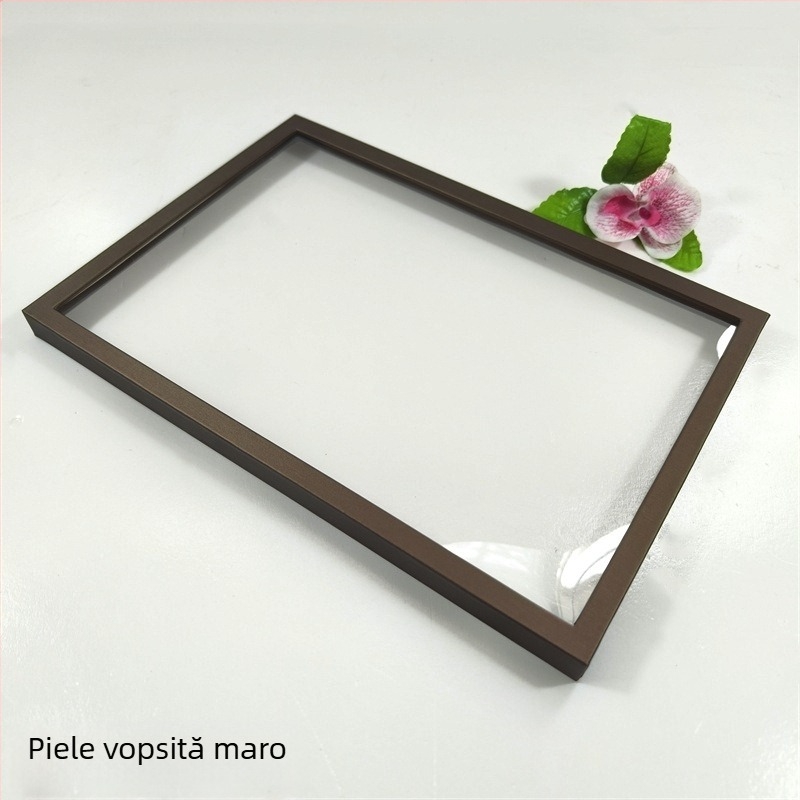 Tavă pentru bijuterii, MDF cu finisaj din piele, placă plată, de înaltă clasă, Shenzhen