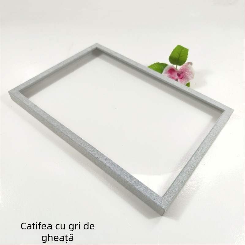 Tavă pentru bijuterii, MDF cu finisaj din piele, placă plată, de înaltă clasă, Shenzhen