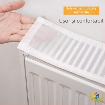 Husă de praf pentru radiator, stil simplu și modern, pentru living.