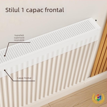 Husă de praf pentru radiator, stil simplu și modern, pentru living.