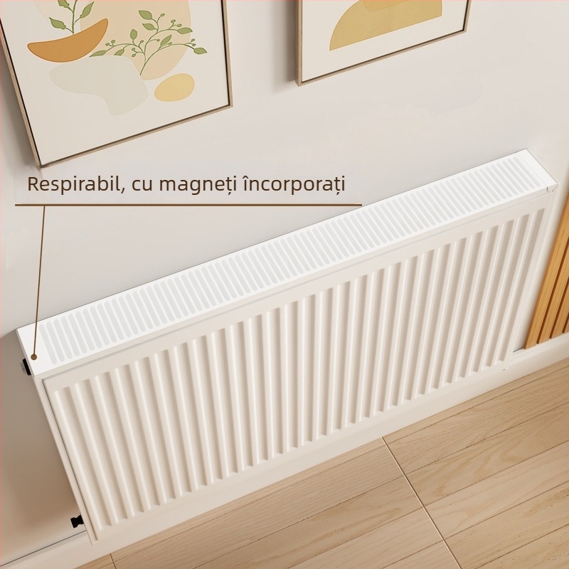 Husă de praf pentru radiator, stil simplu și modern, pentru living.