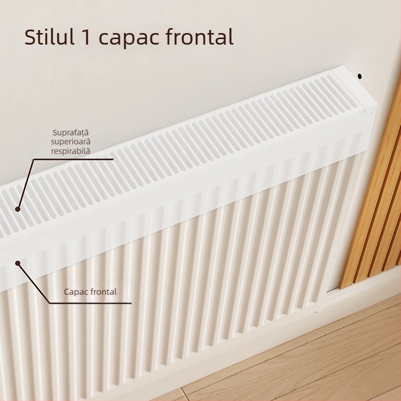 Husă de praf pentru radiator, stil simplu și modern, pentru living.