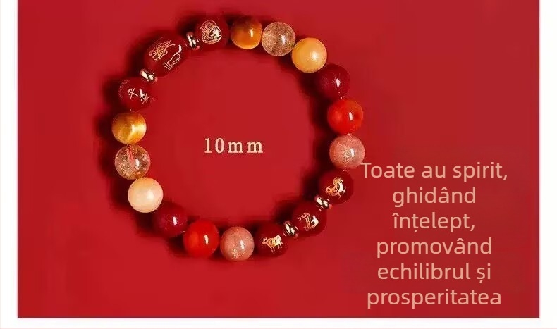 Brățară cu mărgele de cristal, design geometric, unisex, stil lux lejer, lansare toamnă 2025