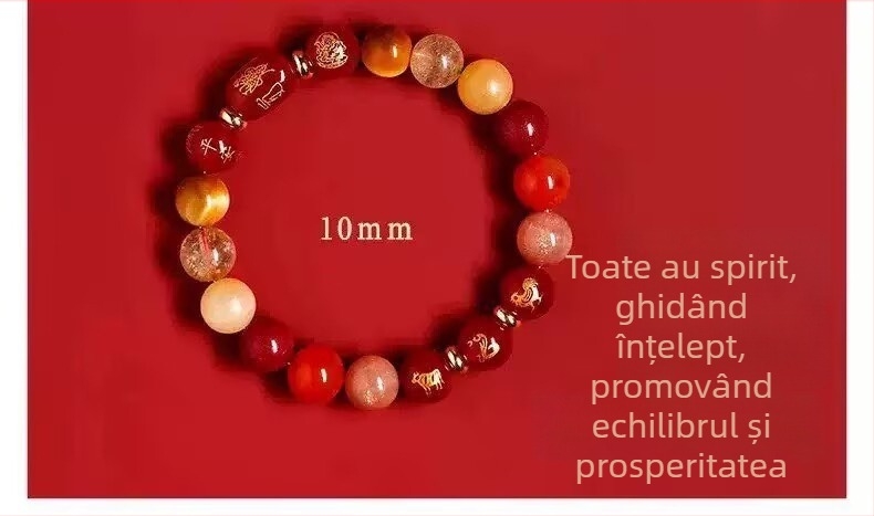 Brățară cu mărgele de cristal, design geometric, unisex, stil lux lejer, lansare toamnă 2025