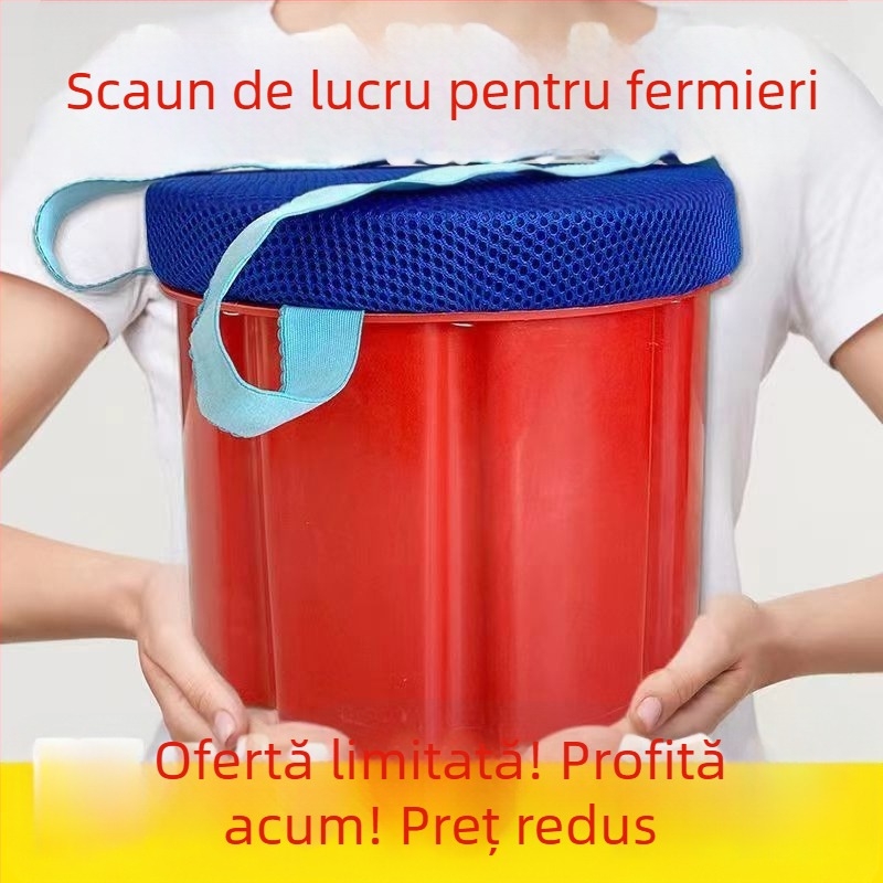 Scaun de lucru mobil pentru agricultură și recoltarea de ceai — utilizare în seră; Material: plastic; Brand: Altul; Model: Altul