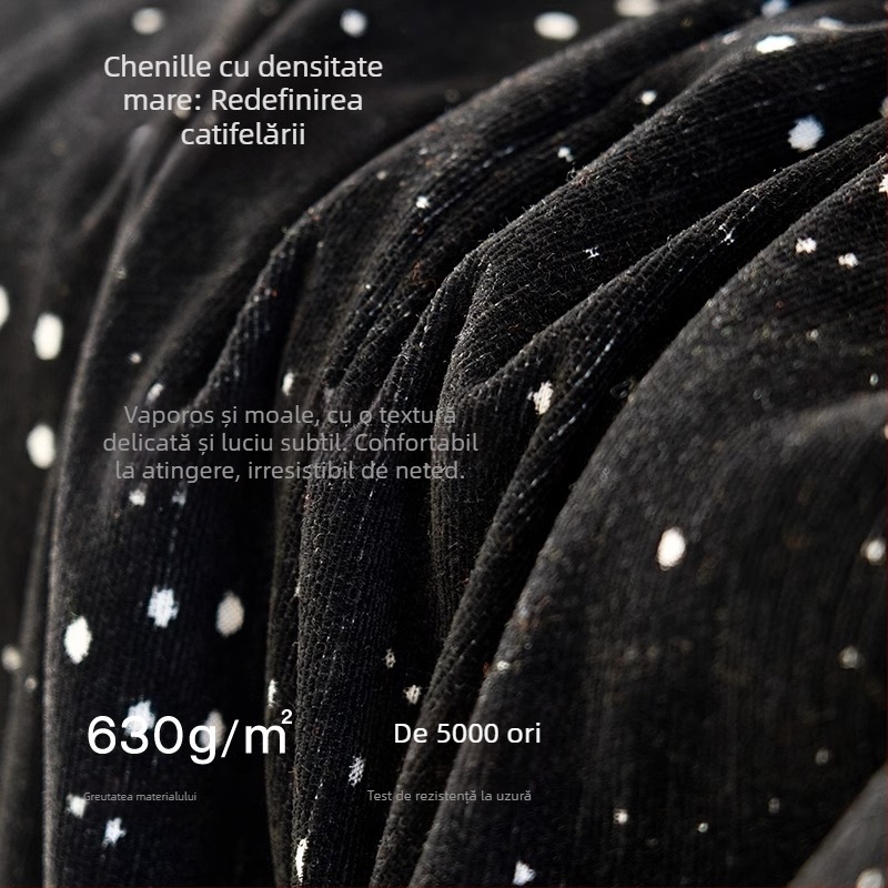 Husa de canapea din Chenille pentru canapea de trei locuri, stil retro, imprimeu leopard, modele abstracte și animale drăguțe