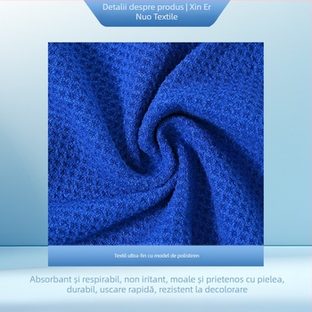 Prosop golf cu margine cu cârlig - poliester, uscare rapidă, absorbție ridicată, opțiuni de broderie sau imprimare