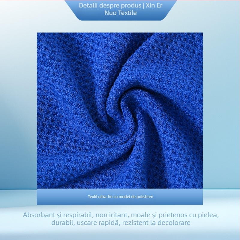 Prosop golf cu margine cu cârlig - poliester, uscare rapidă, absorbție ridicată, opțiuni de broderie sau imprimare