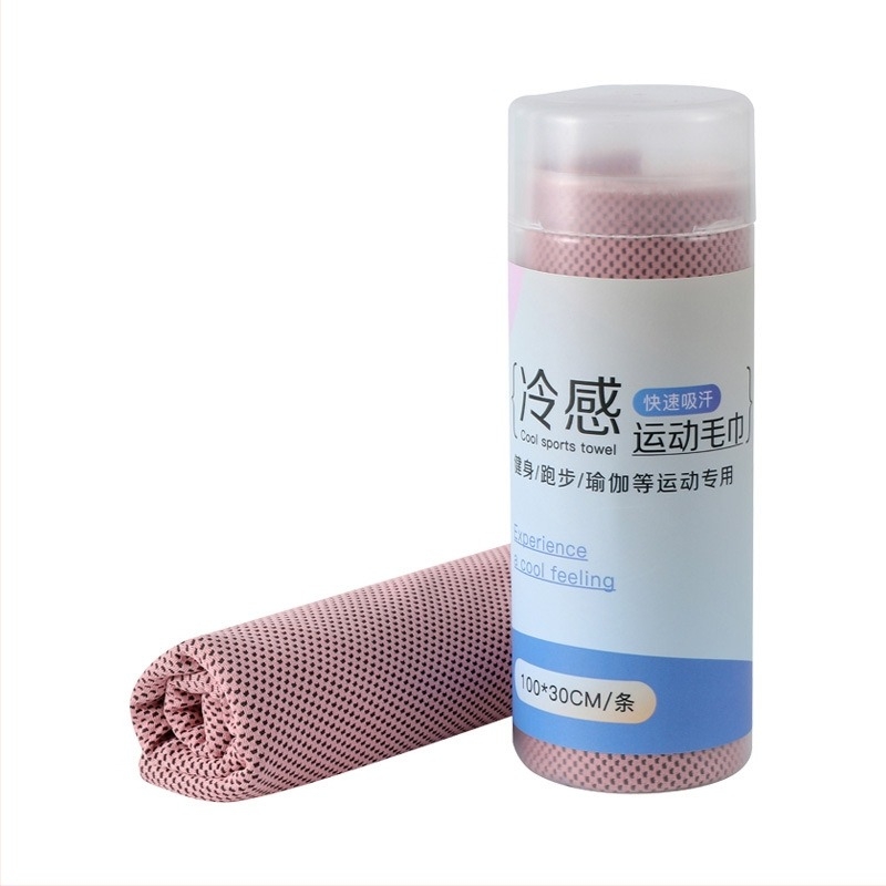 Prosop sport din poliester, 70 g, fir simplă, cusătură pe margine, absorbția transpirației 0–5 s