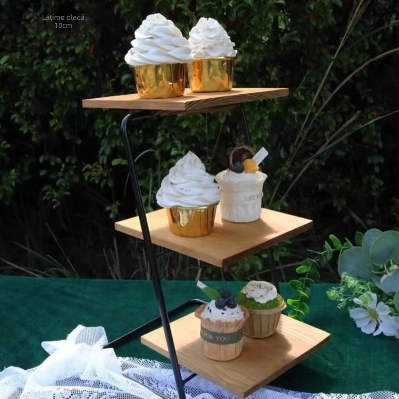 Stand pentru afișaj desert la masă | farfurie de fructe | stil simplu | fără import | Brand: Altă
