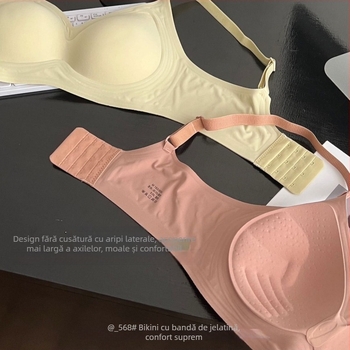 Sutien din spandex, cupa 3/4, push-up, bretele detașabile dublu, închidere la spate cu trei rânduri de cârlige