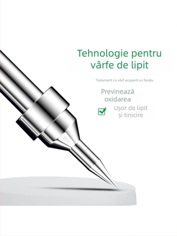 Vârf de lipire 205H, încălzire internă, lamă în formă de potcoavă, temperatură constantă 500, mașină de lipit USB automată