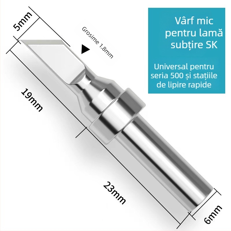 Vârf de lipire 205H, încălzire internă, lamă în formă de potcoavă, temperatură constantă 500, mașină de lipit USB automată