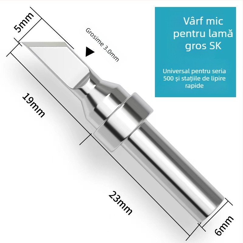 Vârf de lipire 205H, încălzire internă, lamă în formă de potcoavă, temperatură constantă 500, mașină de lipit USB automată