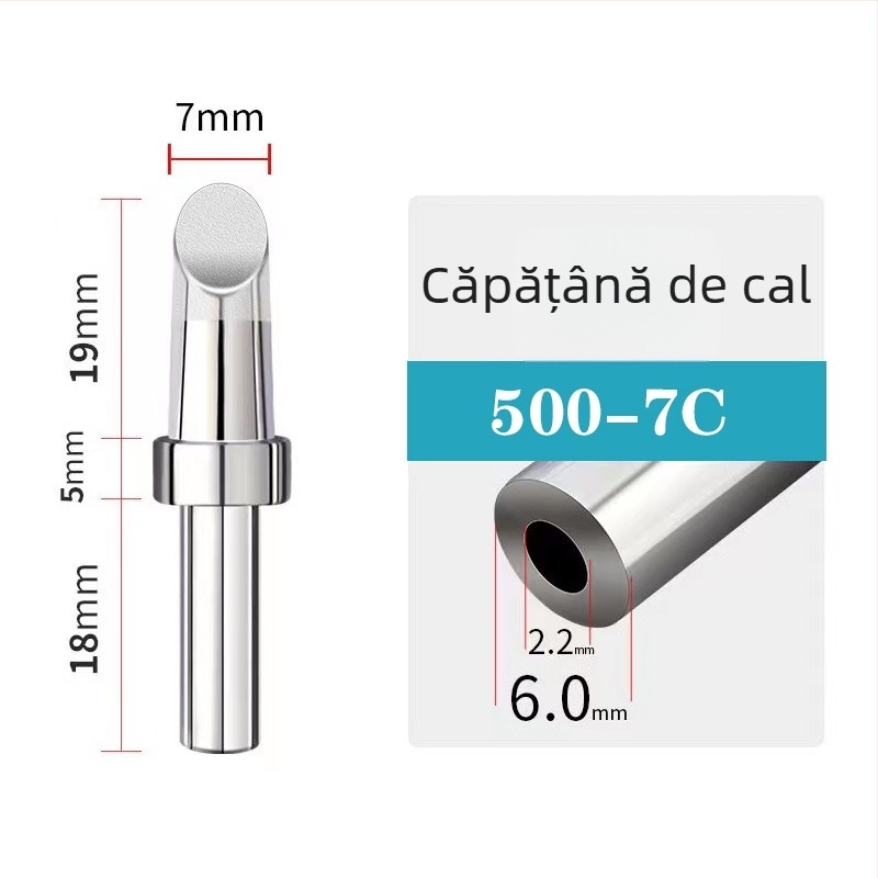 Vârf de lipire 205H, încălzire internă, lamă în formă de potcoavă, temperatură constantă 500, mașină de lipit USB automată