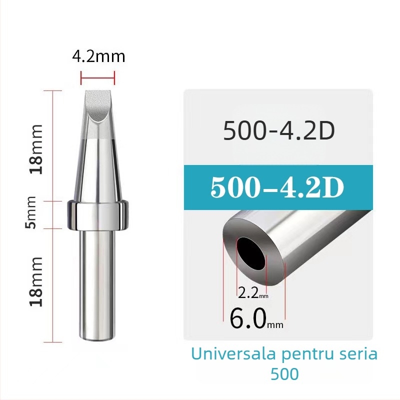 Vârf de lipire 205H, încălzire internă, lamă în formă de potcoavă, temperatură constantă 500, mașină de lipit USB automată