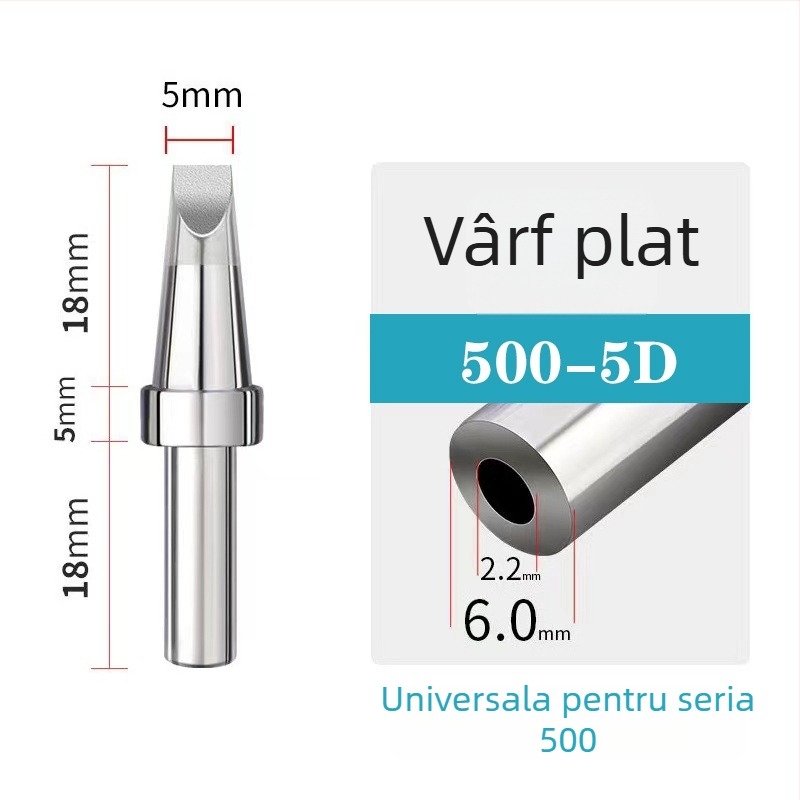 Vârf de lipire 205H, încălzire internă, lamă în formă de potcoavă, temperatură constantă 500, mașină de lipit USB automată