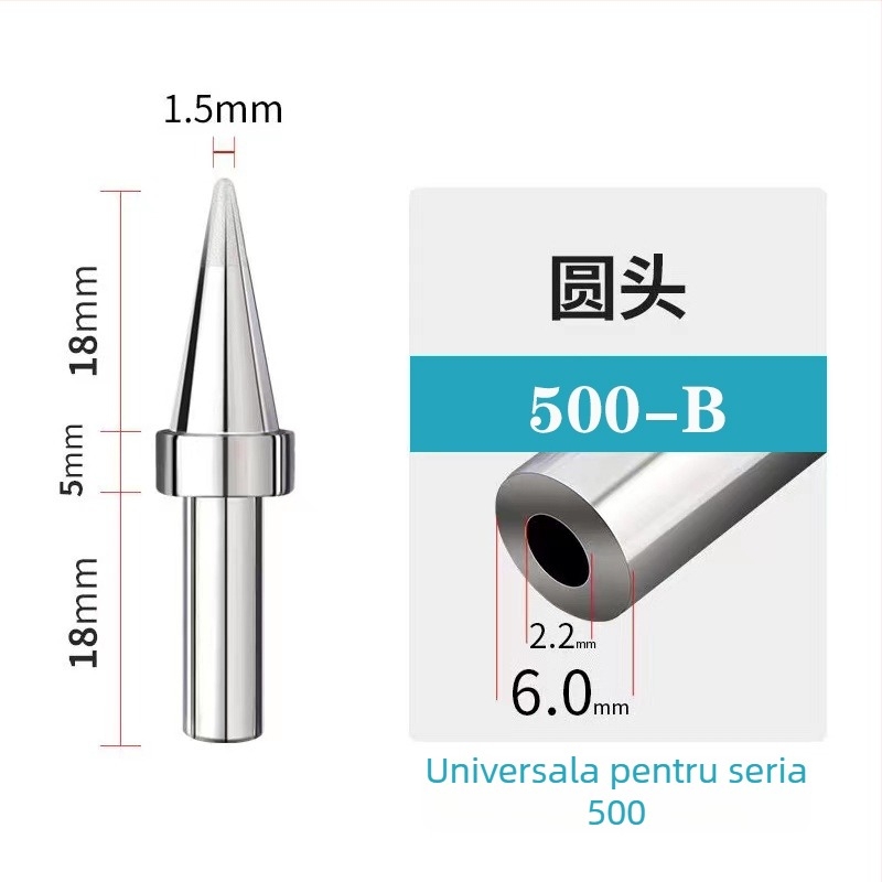 Vârf de lipire 205H, încălzire internă, lamă în formă de potcoavă, temperatură constantă 500, mașină de lipit USB automată