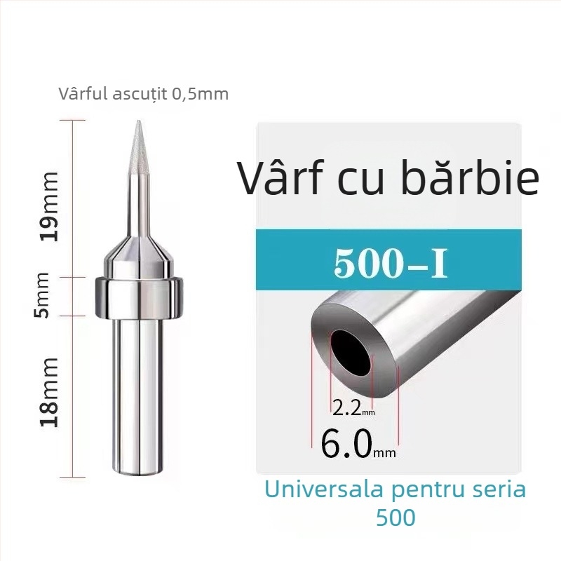 Vârf de lipire 205H, încălzire internă, lamă în formă de potcoavă, temperatură constantă 500, mașină de lipit USB automată