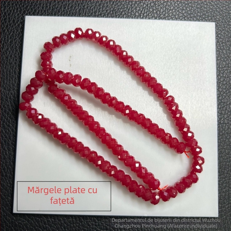 Mărgele rubin corindon – forme variate, tăiate și lustruite, pietre prețioase libere