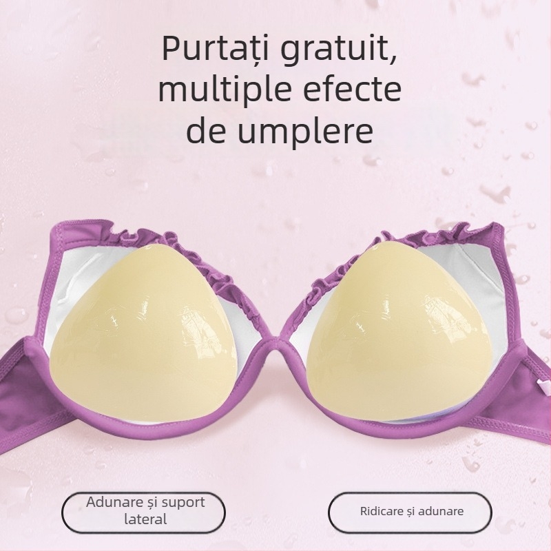 Perne autoadezive pentru sâni, cu două fețe, pentru femei, efect push-up, mărire vizuală a sânilor mici (Brand: Uvome; Material: Nailon; Grosime: Îngroșat; Funcție: Creștere; Piața: Vara 2025)