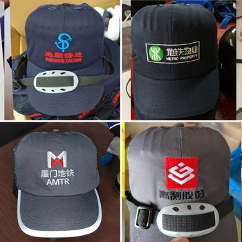 Șapcă de protecție de tip baseball din bumbac, respirabilă și ușoară, cu coroană înaltă și vizieră scurtă, posibilitatea personalizării logo-ului