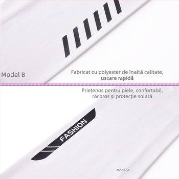 Manșete de protecție solară din Ice Silk, croială lejeră, material nylon >96%, pentru pescuit în aer liber și condus