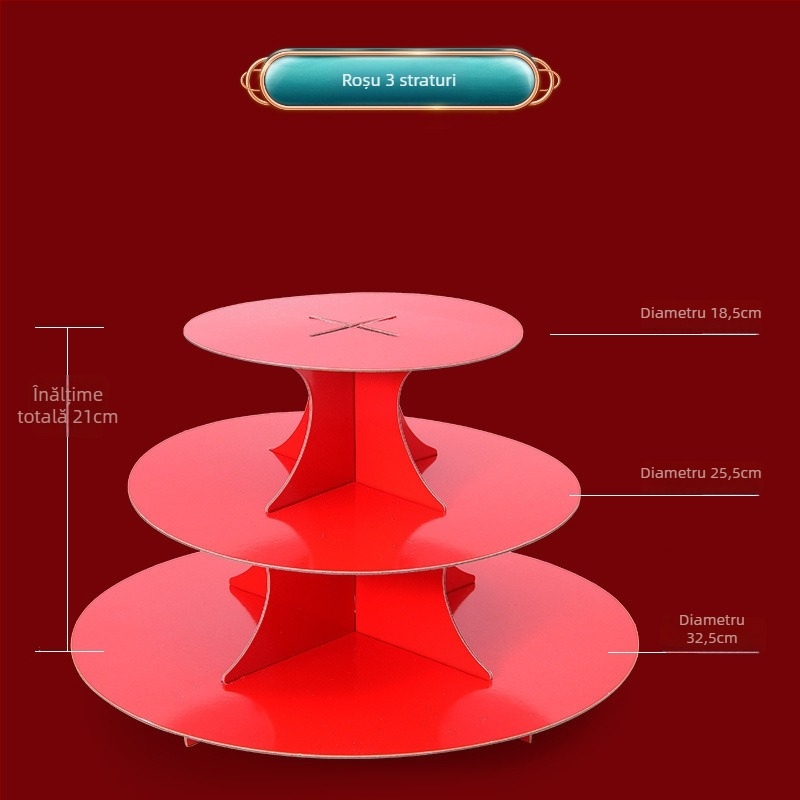 Raft display multi-strat pentru banchet de ziua bătrânilor cu chifle Jiaodong făcute manual și produse tradiționale, stil modern minimalist, Unique, 2023