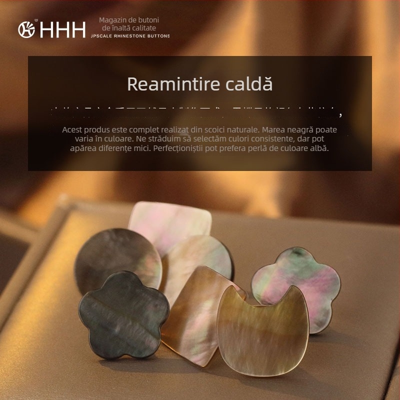 HHH FOR YOU Buton magnetic din scoică naturală pentru îmbrăcăminte – fără cusătură, invizibil, fix, pentru pijamale, tricouri, cămăși, cardiganuri și pulovere