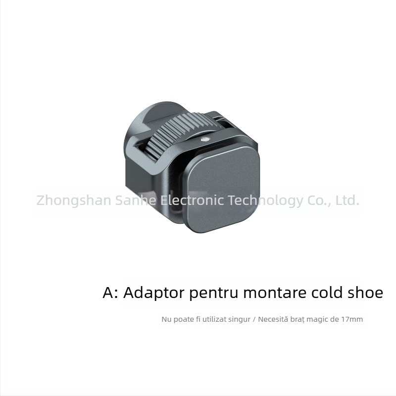 LEAPLIGHT Braț metalic Magic, extensibil, suport universal de birou pentru telefoane, tablete și camere — aliaj