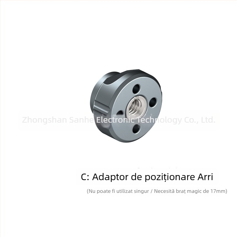 LEAPLIGHT Braț metalic Magic, extensibil, suport universal de birou pentru telefoane, tablete și camere — aliaj