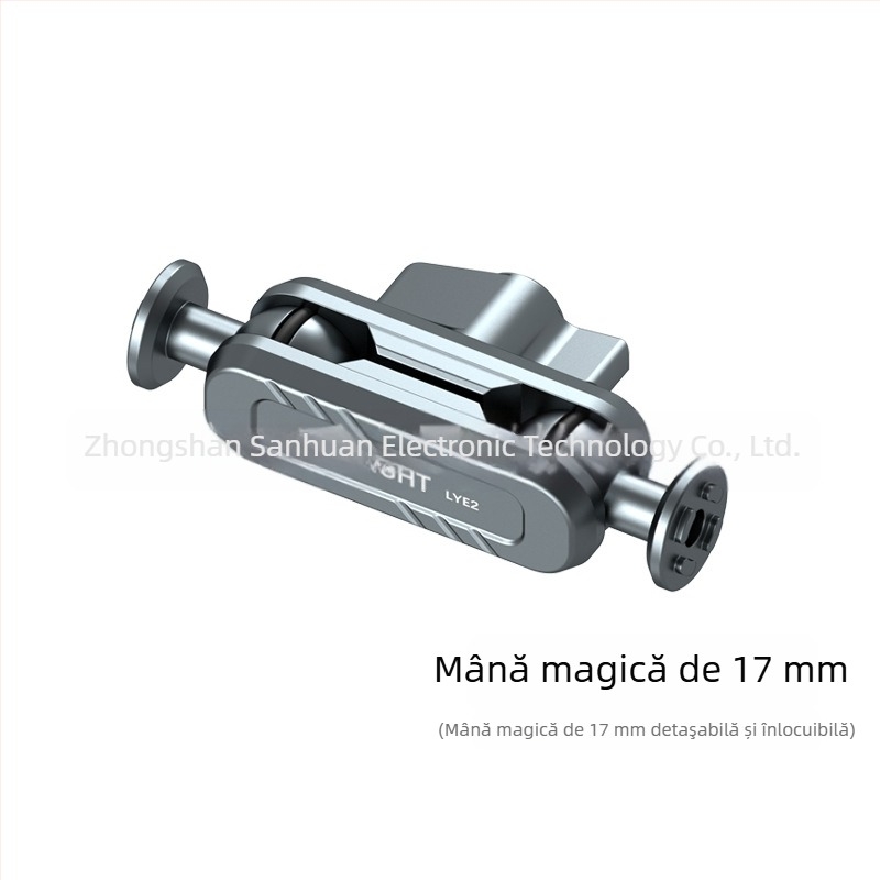 LEAPLIGHT Braț metalic Magic, extensibil, suport universal de birou pentru telefoane, tablete și camere — aliaj