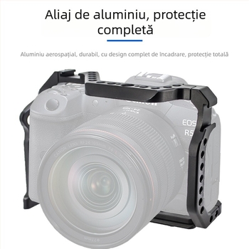 Cage pentru cameră din aliaj de aluminiu pentru DSLR/Mirrorless, cu placă de eliberare rapidă, încărcare maximă 5 kg (Eagle Scene)