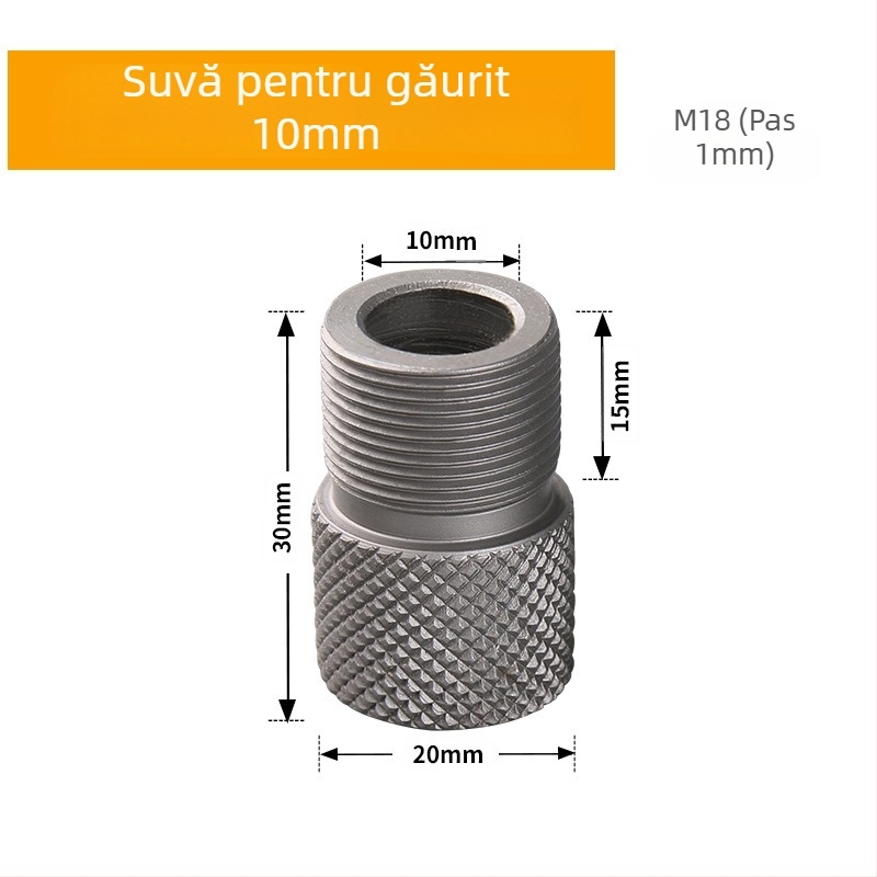 Unealtă 3 în 1 pentru găurire și localizare a diblurilor din lemn, pentru prelucrarea lemnului, oțel inox, kit din 1 piesă, intervalul 4-15, New Wu Tools, uz casnic