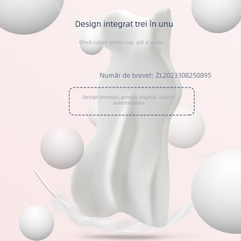 Pernă auto cu suport lombar cu spumă cu memorie, suport integrat pentru talie, potrivire universală, personalizare logo, utilizare în toate anotimpurile